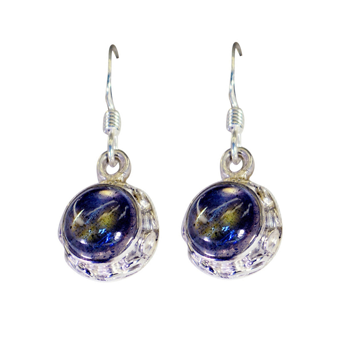 Ayaka Grey Delicate multiple Dangle Earring Labradorite Gray Dangle