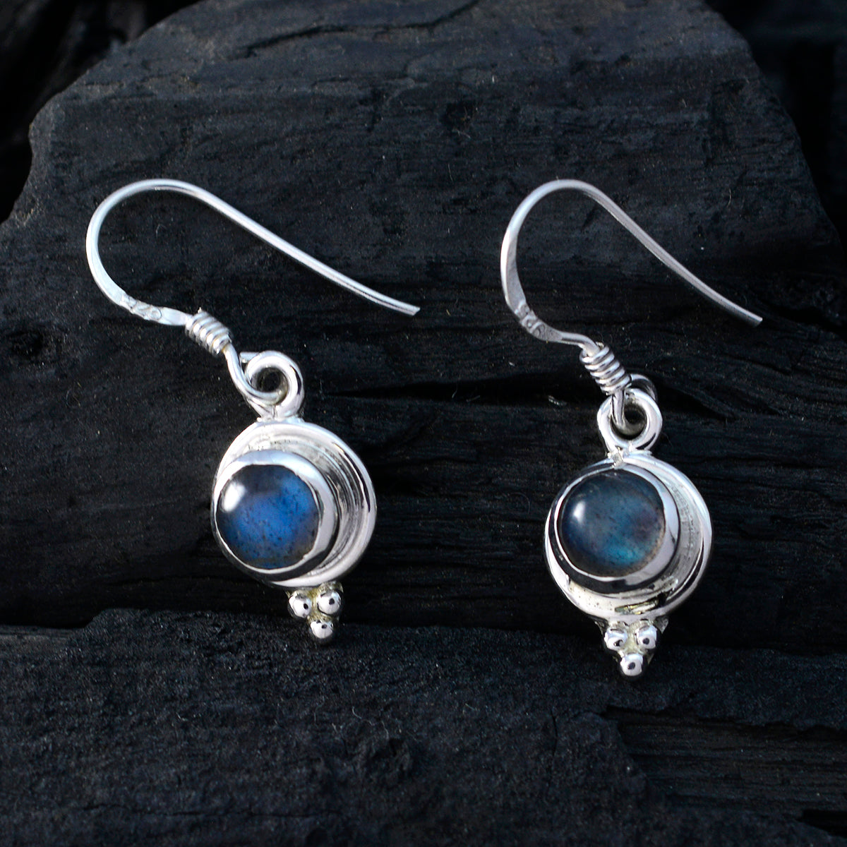 Eun ji Grey Dainty multiple Dangle Earring