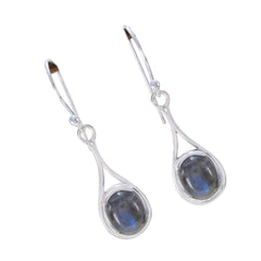 Hina Grey Whisper thin Solitaire Dangle Earring