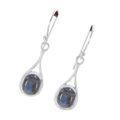 Hina Grey Whisper thin Solitaire Dangle Earring