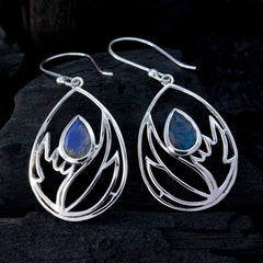 Yuki Grey Whisper thin Solitaire Dangle Earring