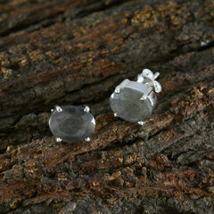Ana Grey Delicate Solitaire Stud Earring