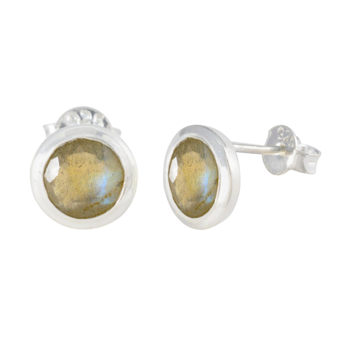 Yan Grey Dainty Solitaire Stud Earring