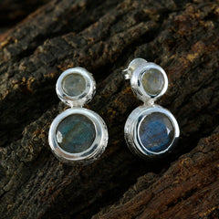Ella Grey Minimal Toi et Moi Stud Earring