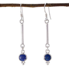 Ella Blue Elegant multiple Dangle Earring Lapis Lazuli Blue Dangle