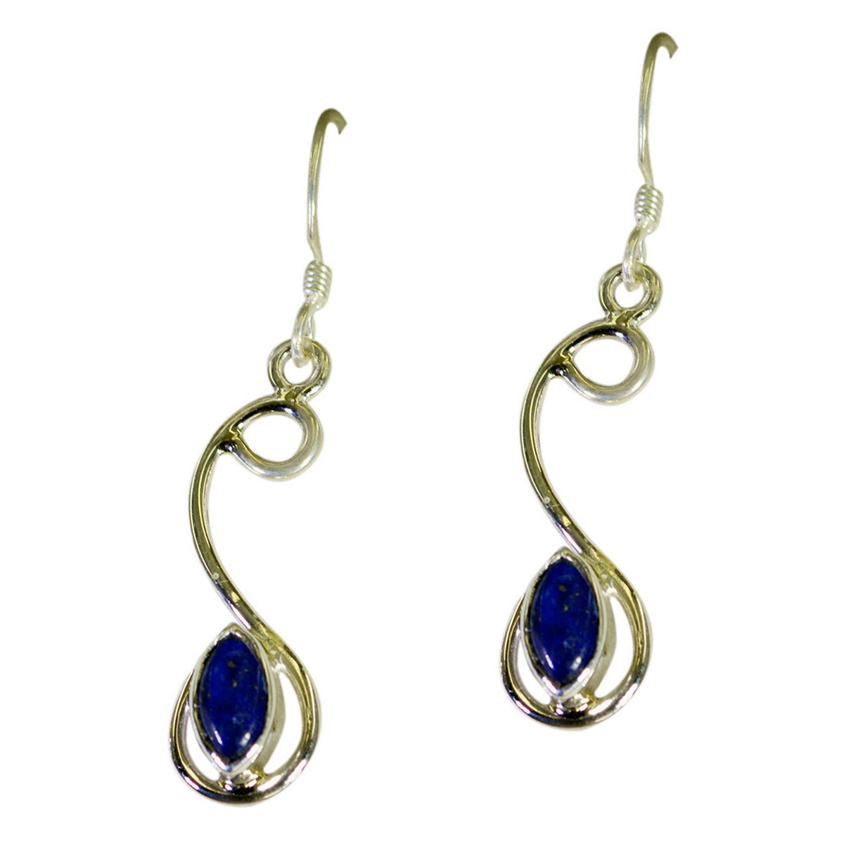 Dayana Blue Delicate multiple Dangle Earring
