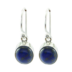 Fernanda Blue Slim multiple Dangle Earring Lapis Lazuli Blue Dangle