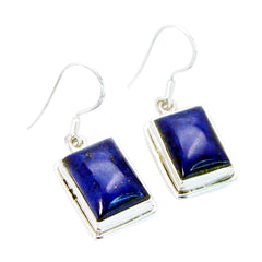 Julia Blue Tiny Solitaire Dangle Earring