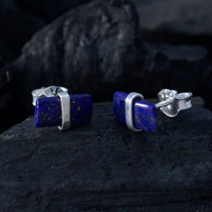 Nayara Blue Elegant Solitaire Stud Earring