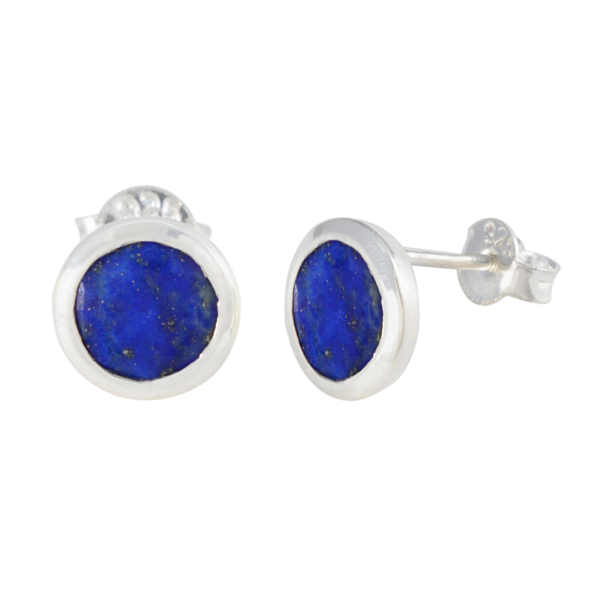 Ying Blue Dainty Solitaire Stud Earring