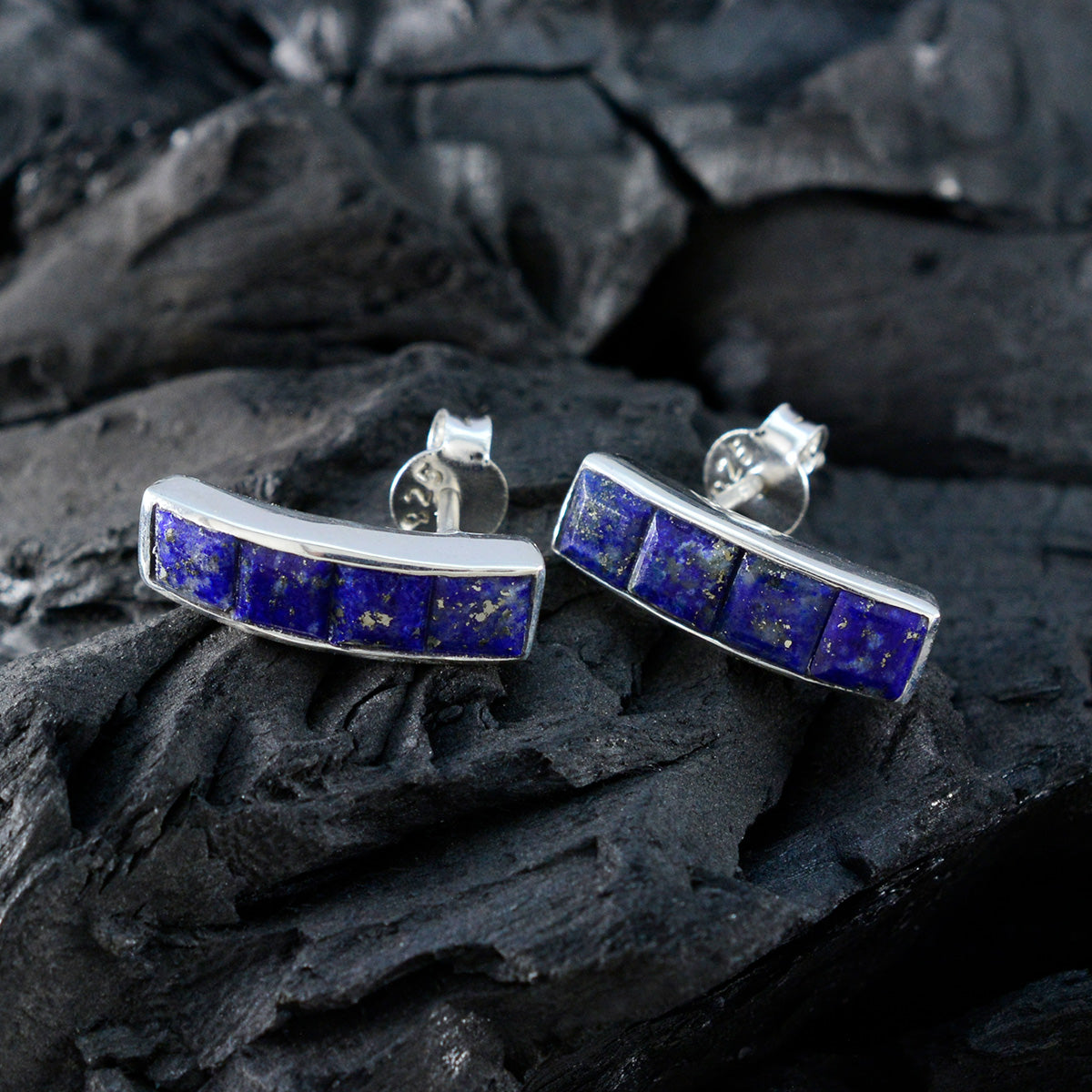 Aria Blue Elegant multiple Stud Earring