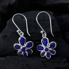 Mei Blue Whisper thin multiple Dangle Earring