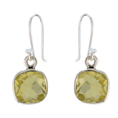 Autumn Yellow Elegant multiple Dangle Earring Lemon Quartz Yellow Dangle