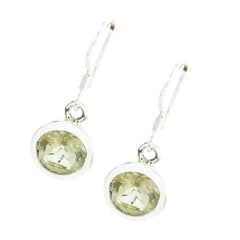 Camilla Yellow Delicate Solitaire Dangle Earring