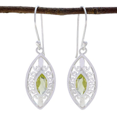 Eliza Yellow Featherlight Solitaire Dangle Earring Lemon Quartz Yellow Dangle