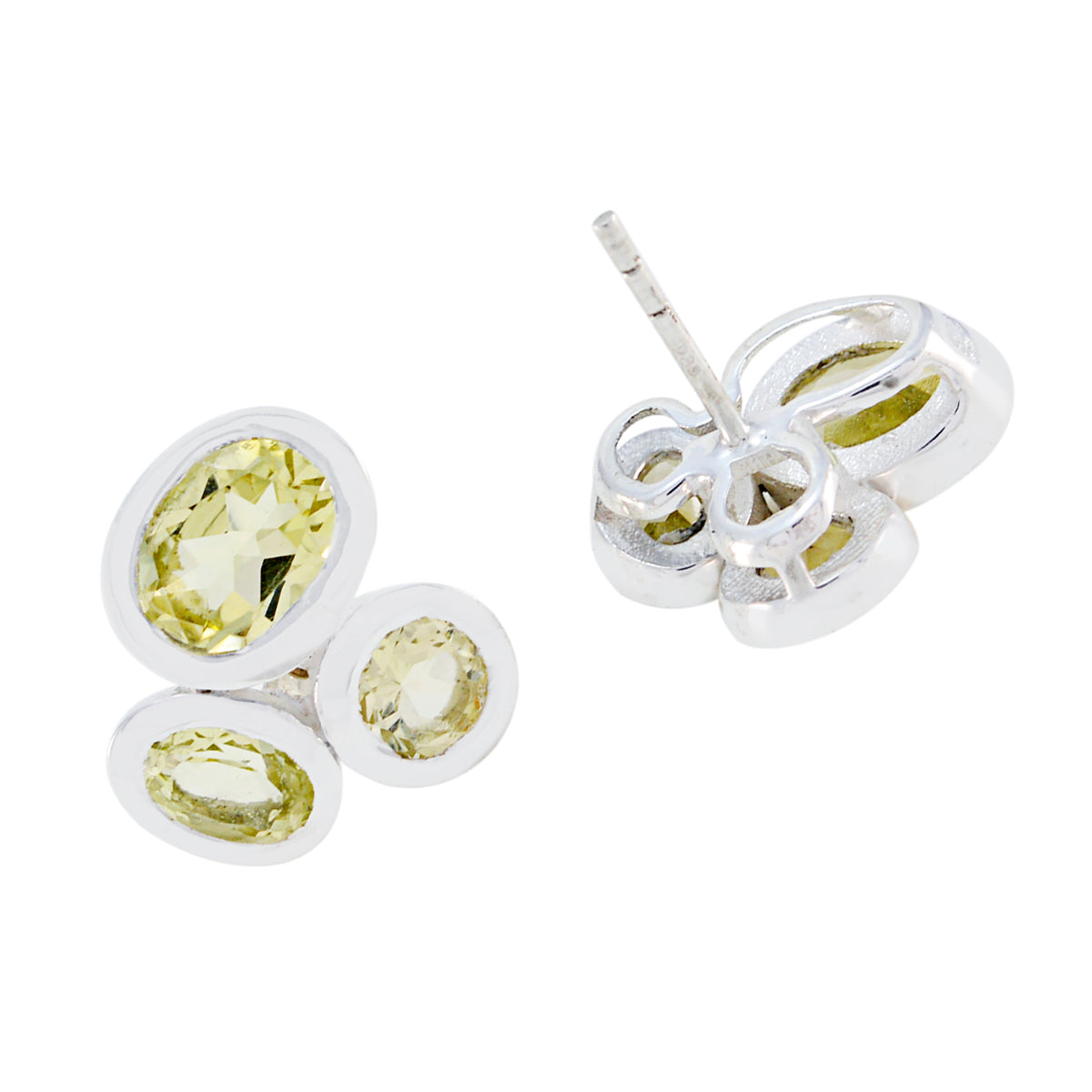 Isabelle Yellow Featherlight multiple Stud Earring