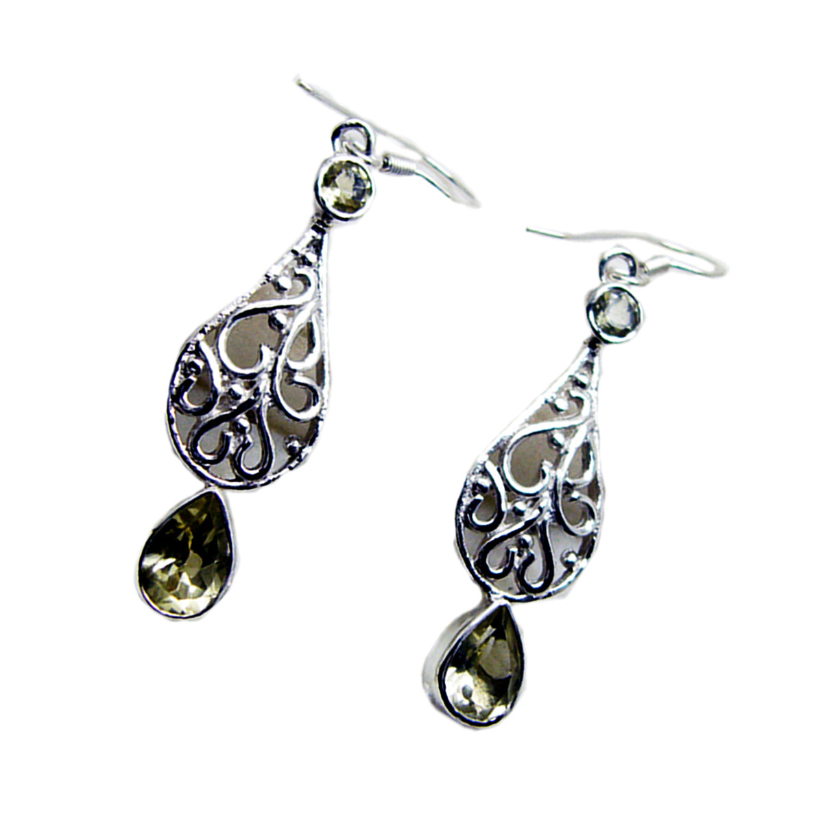 Isla Yellow Featherlight multiple Dangle Earring