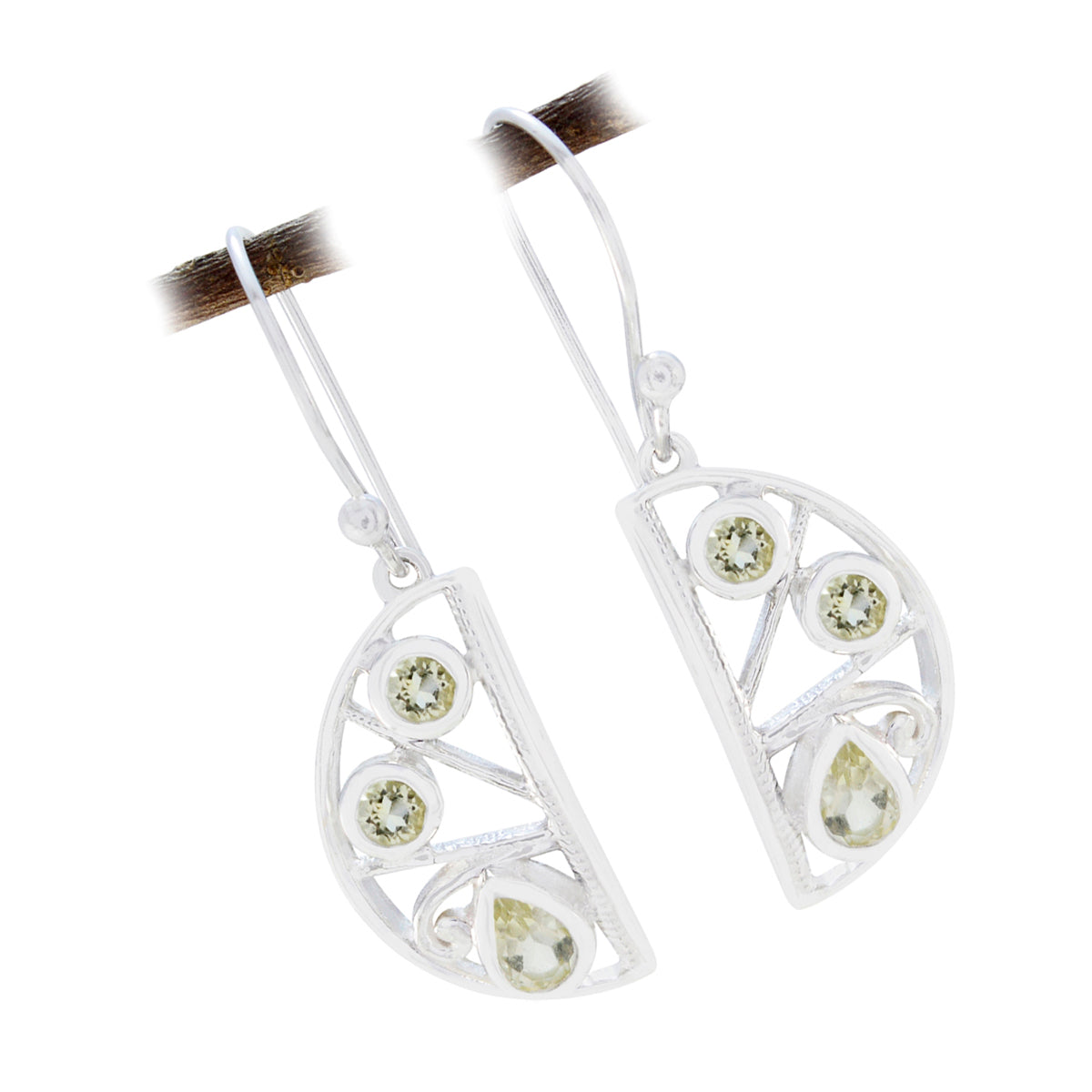 Aurora Yellow Minimal multiple Dangle Earring