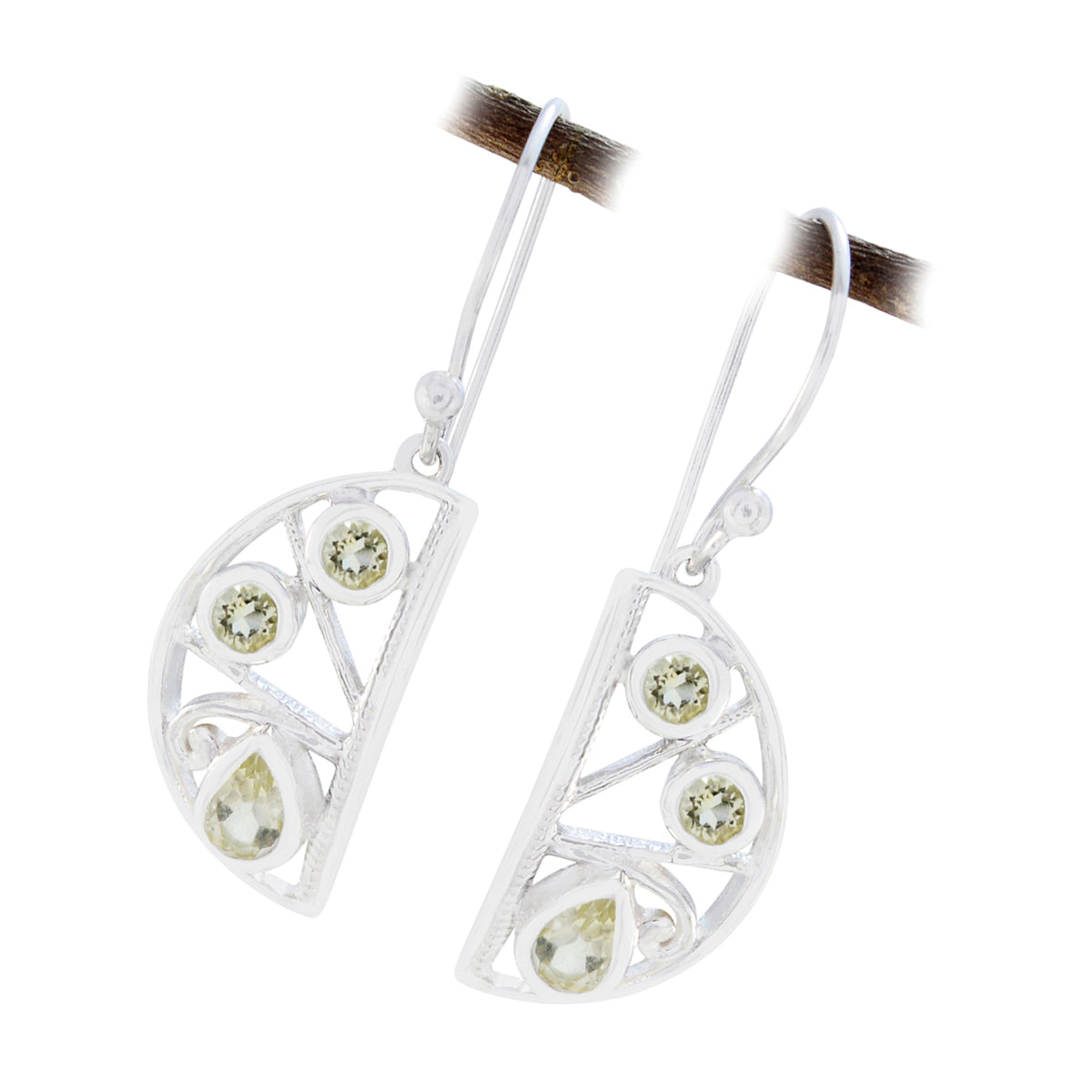 Aurora Yellow Minimal multiple Dangle Earring