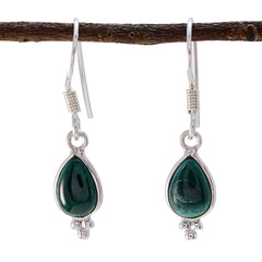 Laura Green Elegant multiple Dangle Earring Malachite Green Dangle