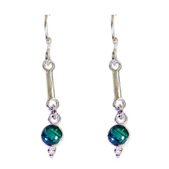 Riley Green Elegant multiple Dangle Earring Malachite Green Dangle