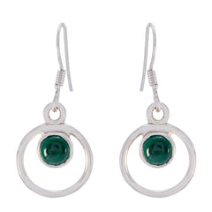Katarina Green Delicate multiple Dangle Earring Malachite Green Dangle