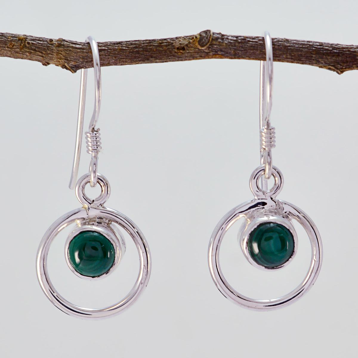 Katarina Green Delicate multiple Dangle Earring