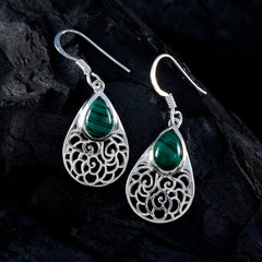 Mila Green Featherlight Solitaire Dangle Earring