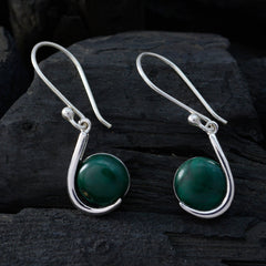 Natalie Green Slim Solitaire Dangle Earring