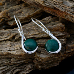 Natalie Green Slim Solitaire Dangle Earring