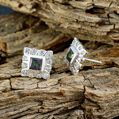 Sarah multicolor Dainty multiple Stud Earring