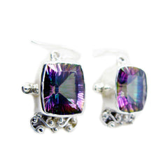 Ayaka multicolor Classic multiple Dangle Earring Mystic Quartz multicolor Dangle