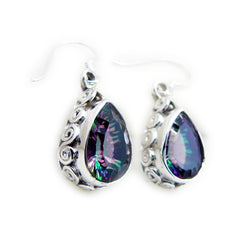 Hye jin multicolor Classic multiple Dangle Earring Mystic Quartz multicolor Dangle