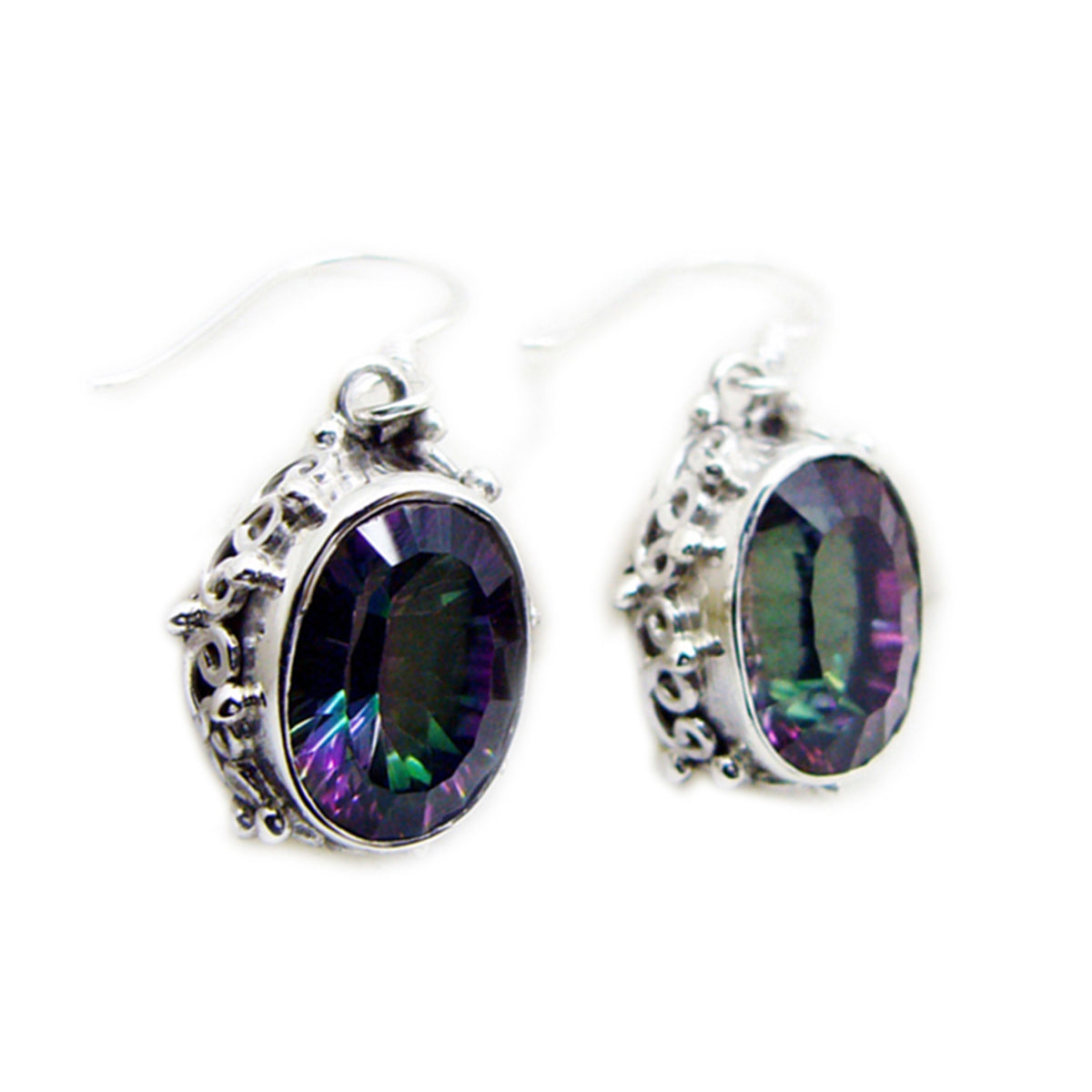 Soo jin multicolor Classic multiple Dangle Earring Mystic Quartz multicolor Dangle