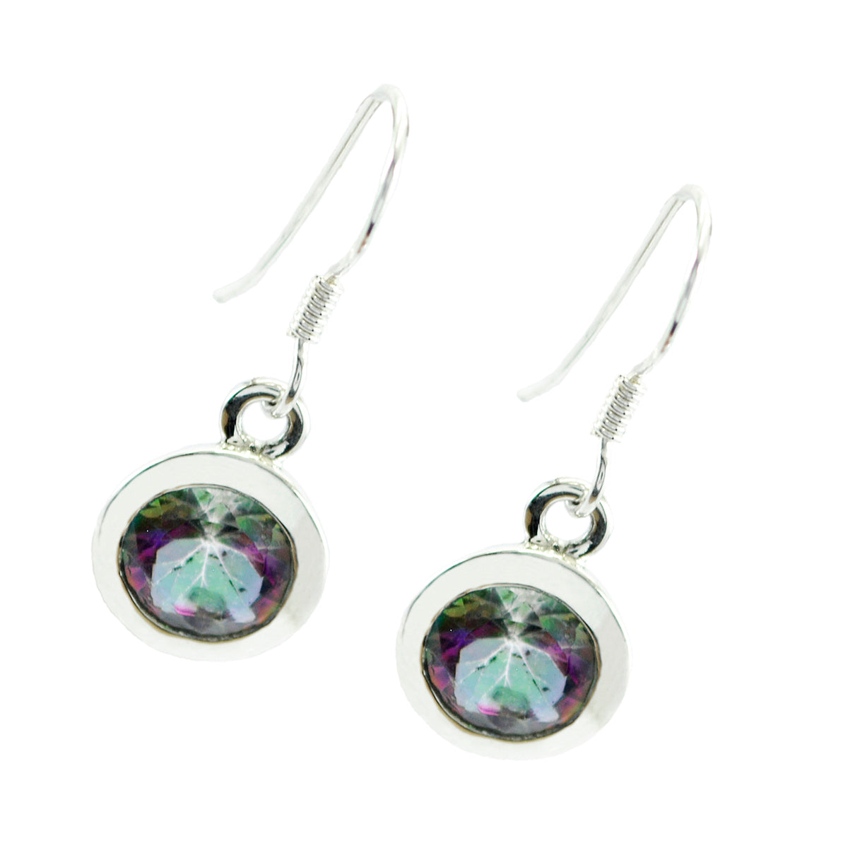 Carla multicolor Delicate Solitaire Dangle Earring