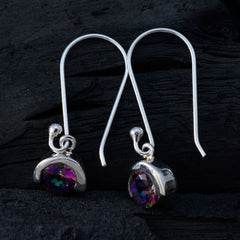 Amelia multicolor Dainty Solitaire Dangle Earring