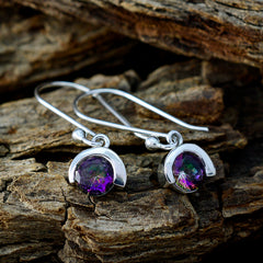 Amelia multicolor Dainty Solitaire Dangle Earring