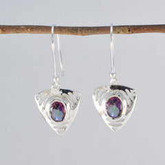 Sophia multicolor Tiny Solitaire Dangle Earring