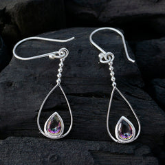 Daniela multicolor Dainty Solitaire Dangle Earring