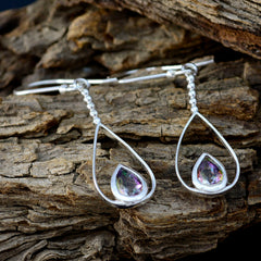 Daniela multicolor Dainty Solitaire Dangle Earring