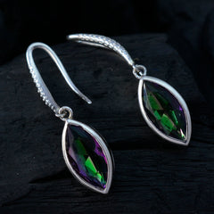 Julia multicolor Dainty Solitaire Dangle Earring