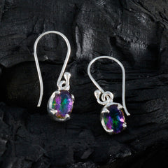 Julieta multicolor Delicate Solitaire Dangle Earring