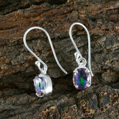 Julieta multicolor Delicate Solitaire Dangle Earring