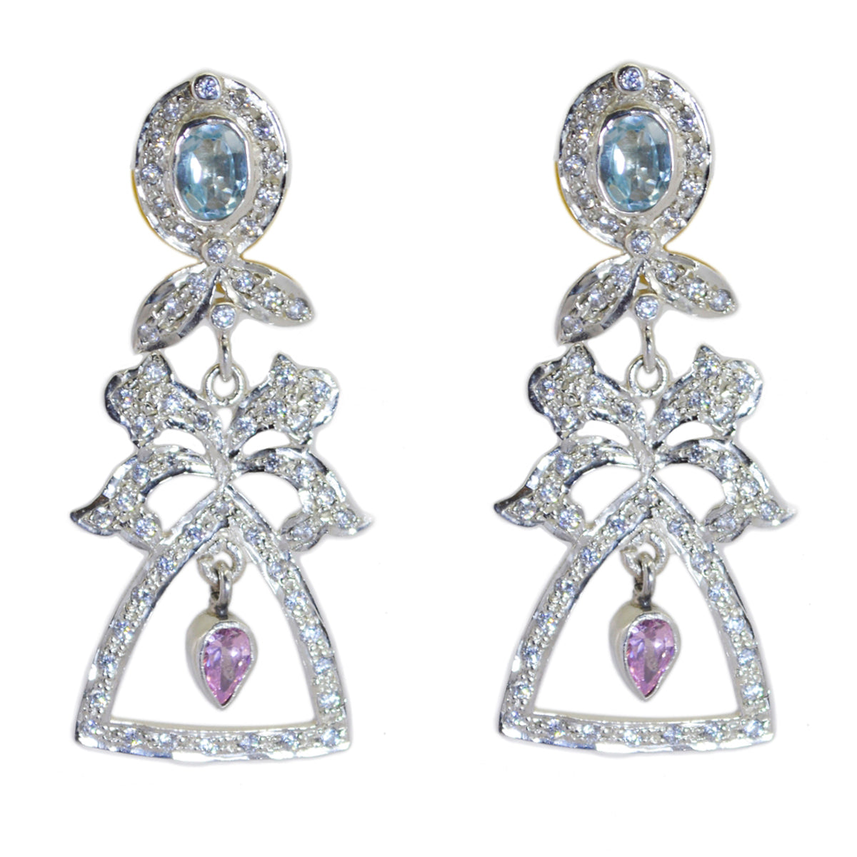 Ananya multicolor Edgy multiple Stud Earring