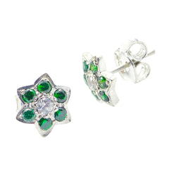 Rosa multicolor Elegant multiple Stud Earring
