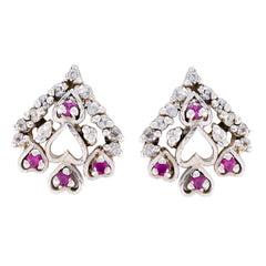 Sofía multicolor Delicate multiple Stud Earring Multi CZ multicolor Stud