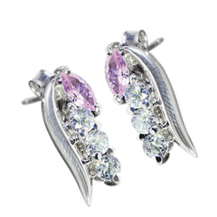 Victoria multicolor Delicate multiple Stud Earring