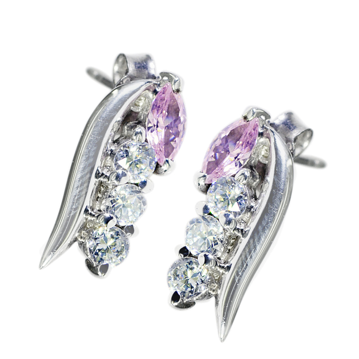 Victoria multicolor Delicate multiple Stud Earring