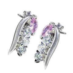 Victoria multicolor Delicate multiple Stud Earring