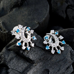 Aaliyah multicolor Delicate multiple Stud Earring